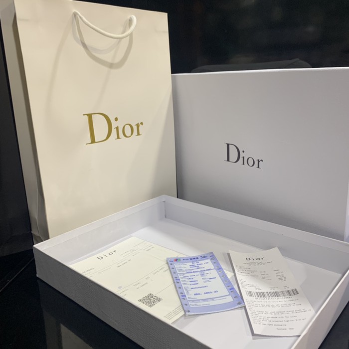 

Dior box paperbag fakebill