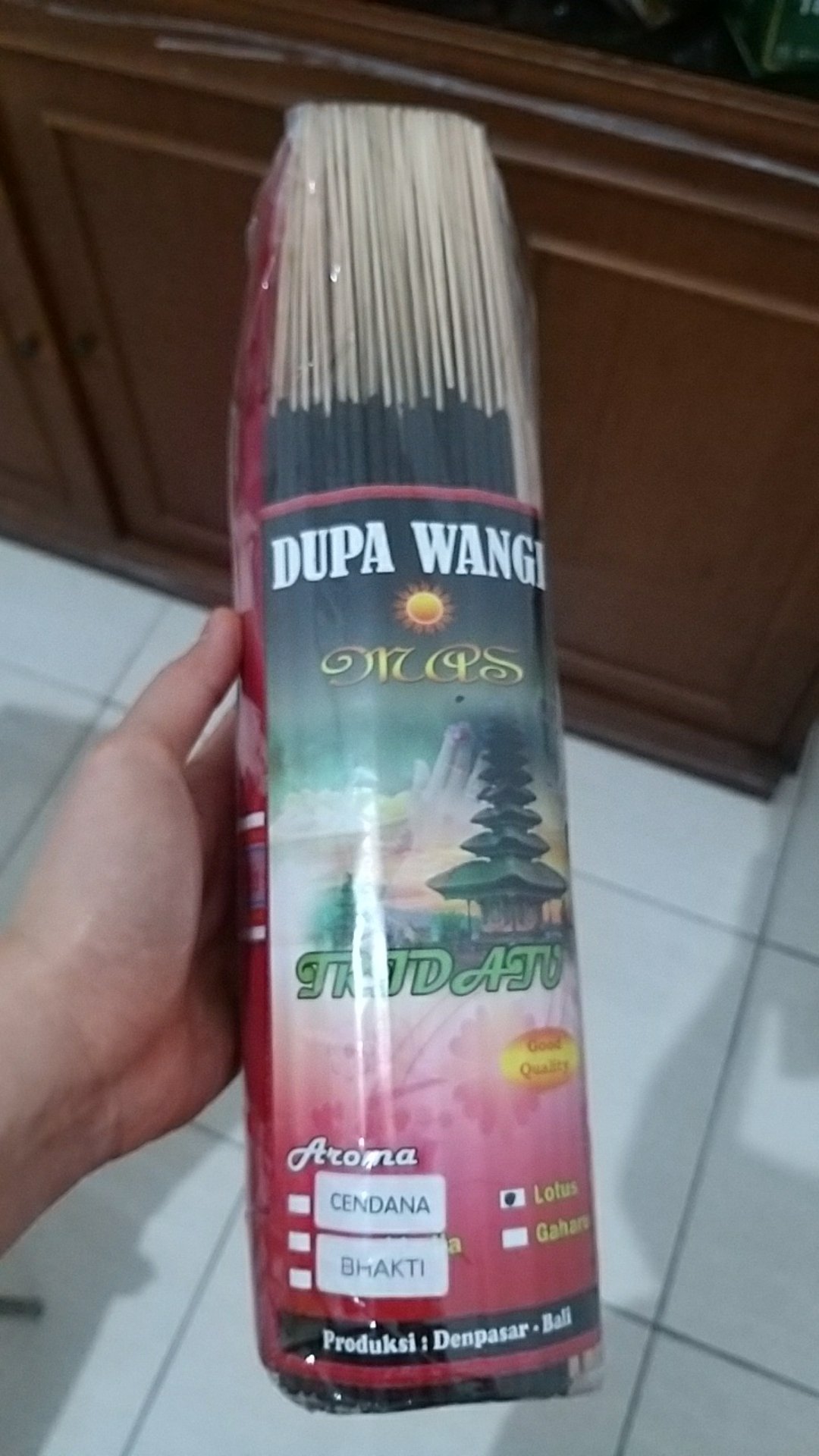 Dupa Wangi Tridatu Balil 3 Aroma Dan Warna Berbeda