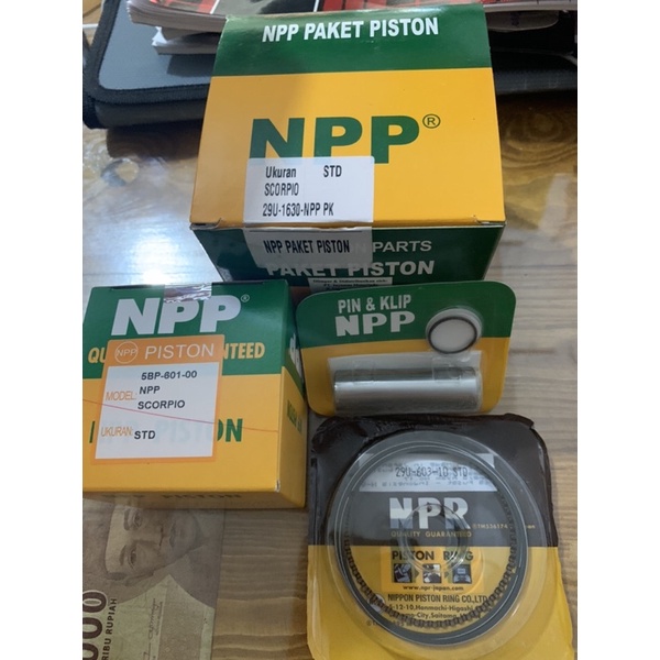 PISTON KIT SCORPIO (UKURAN : STD / 1.00)