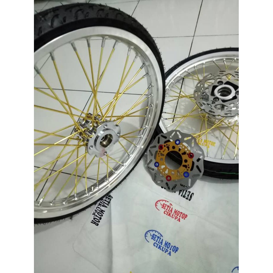Velg Ninja R - Ninja Rr 1 Paket Tromol Velg Jari Jari Disc Ban - Variasi Motor