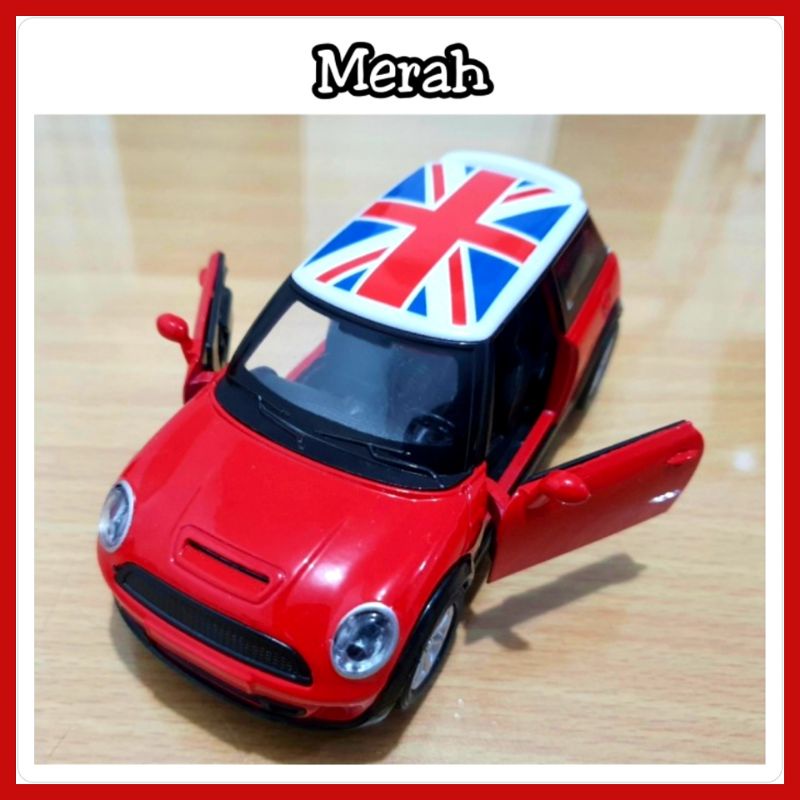 Mainan Miniature Display Mobil Mini Cooper