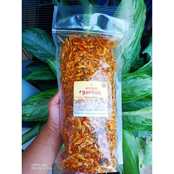 

Basreng Daun Jeruk Basreng Original Daun Jeruk Cemilan Basreng Pedas 500g