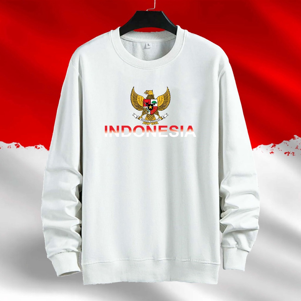 SWEATER UNISEX ( PRIA DAN WANITA ) SWEATER JUMBO, GARUDA INDONESIA