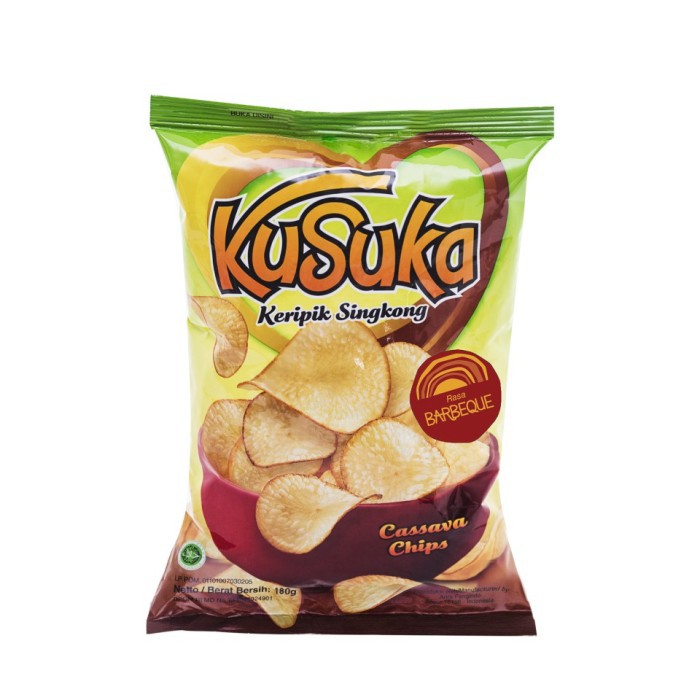 

Kusuka Keripik Singkong Barbeque 180gr