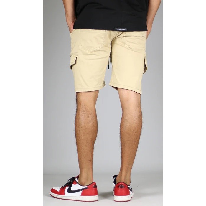 Hyperdenim Cargo Short - Khaki 100% Authentic