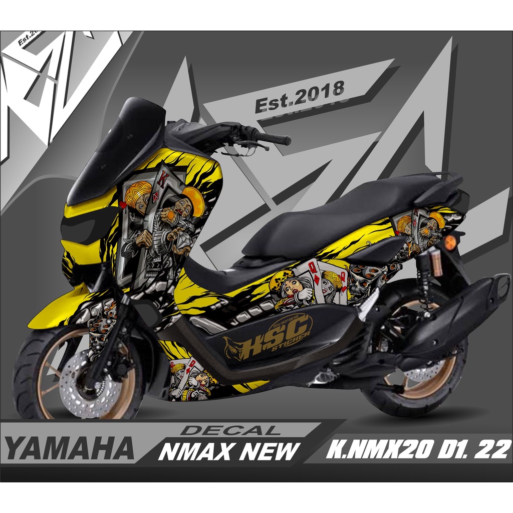 Jual Promo Decal Sticker Stiker Motor Yamaha Nmax New 2020 2021 2022