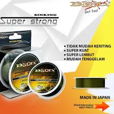 SENAR / LINE MONO BLOOD SUPER STRONG (Color BROWN)