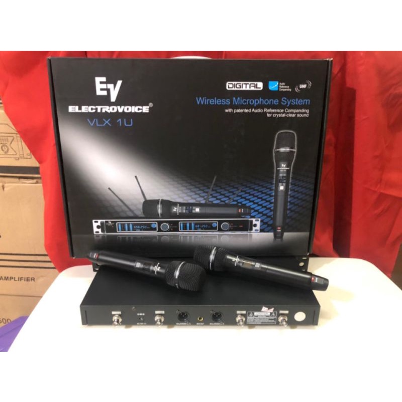 mic wireless Ev eletrovoice VLX 1U. kualitas tidak usah ragukan lagi mantap