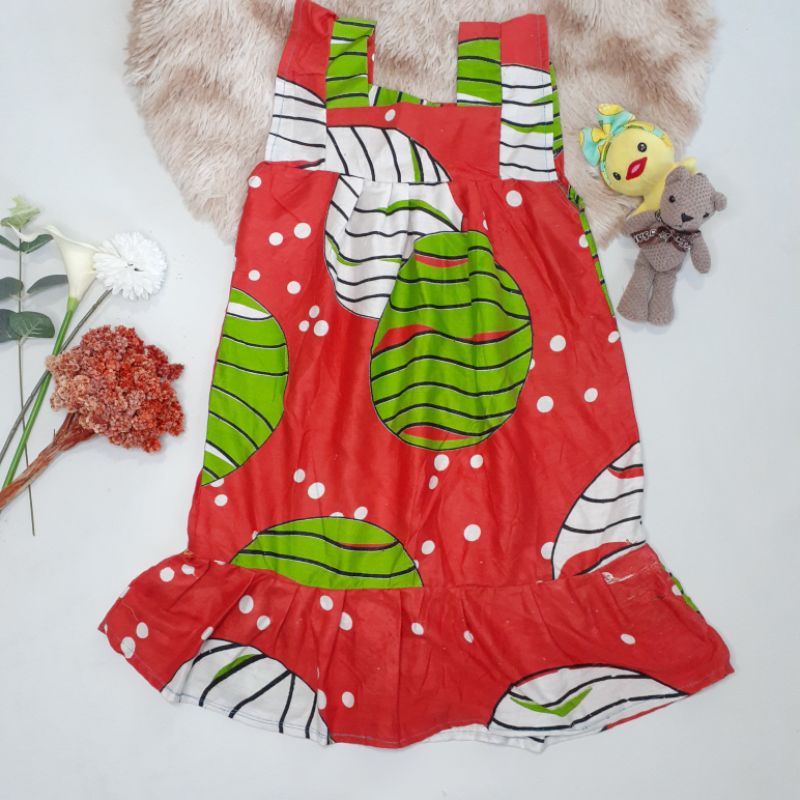 (20 pcs) Paket Usaha Daster Sambung Anak Non Obras Model Yukensi Usia 2-5 Tahun