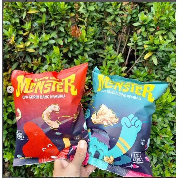 

KERIPIK MONSTER USUS & MONSTER CEKER