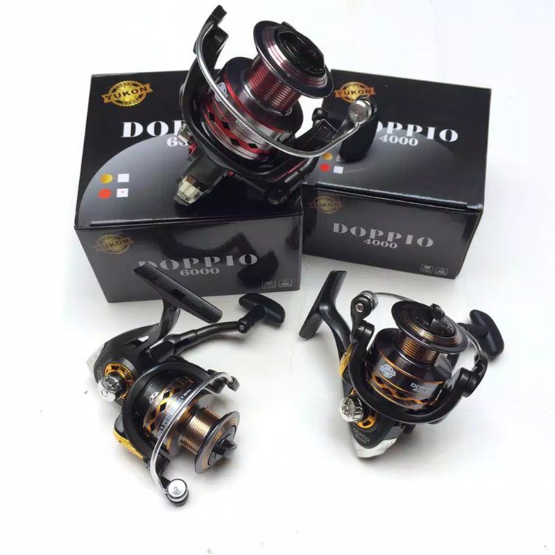 REEL DOPPIO YUKON 1000 - 2000 (8 Ball Bearing Termurah)