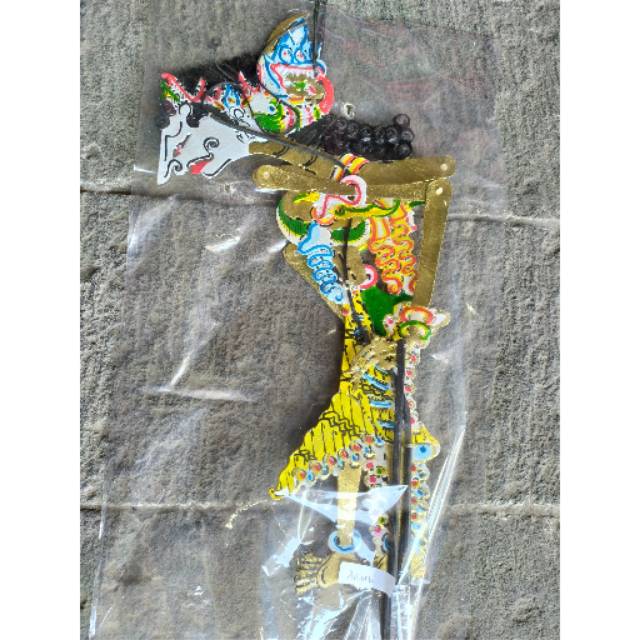 (BISA COD) KERAJINAN WAYANG KULIT DEWI ARIMBI UKURAN PEDALANGAN 40x20 cm BAHAN KULIT SAPI - PAJANGAN