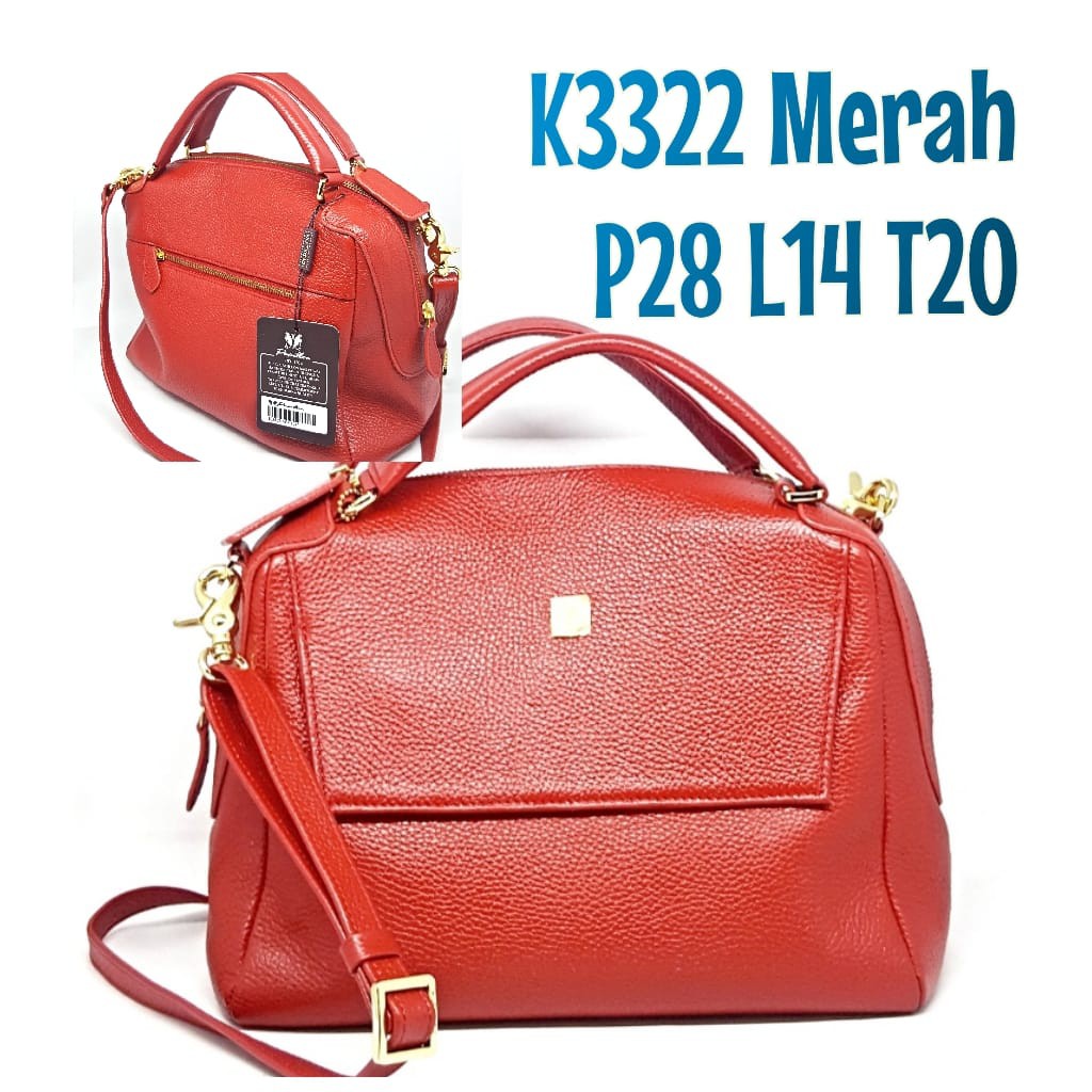 Tas Papillon Original K3322 Merah