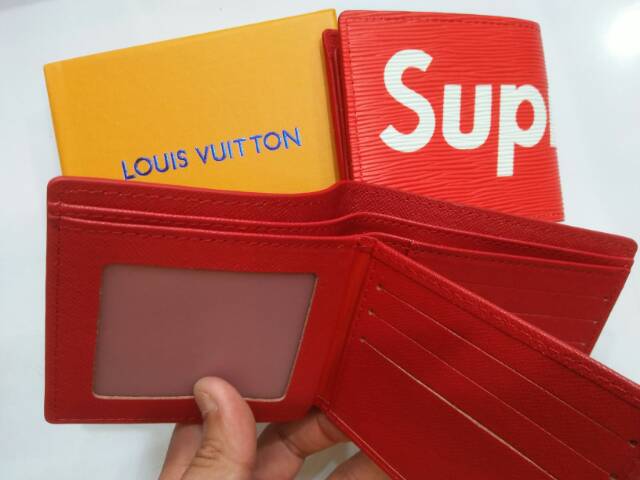 Dompet supreme pendek lipat cowok import