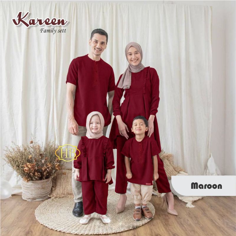 Family set terbaru 2021/ Kareen Family set