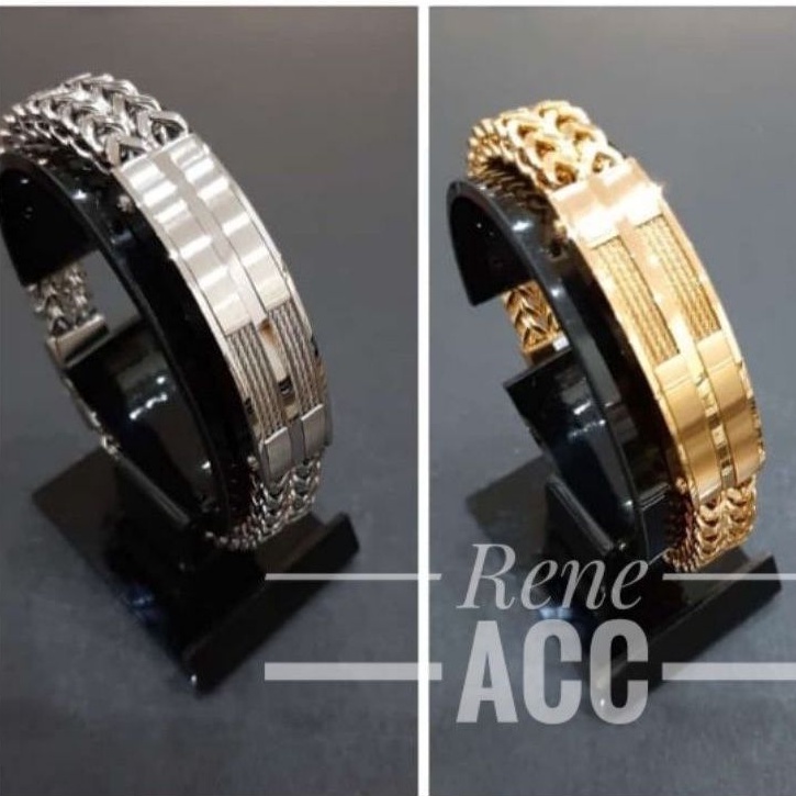 Gelang Pria Macho Stainless steel Anti karat