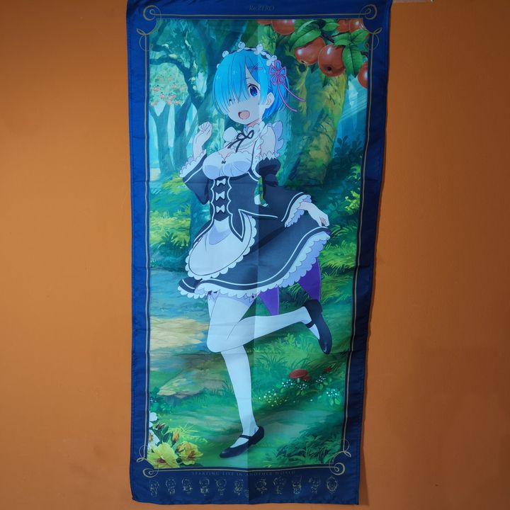 Rem Visual Cloth (45x95cm) - Ichiban Kuji Re:Zero kara Hajimeru Isekai Seikatsu ~snow white life ver.~