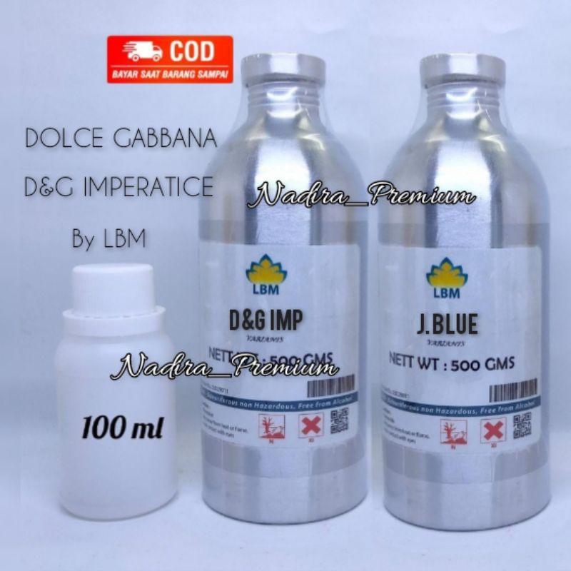 BIBIT PARFUM D&G IMPERATICE NON ALKOHOL