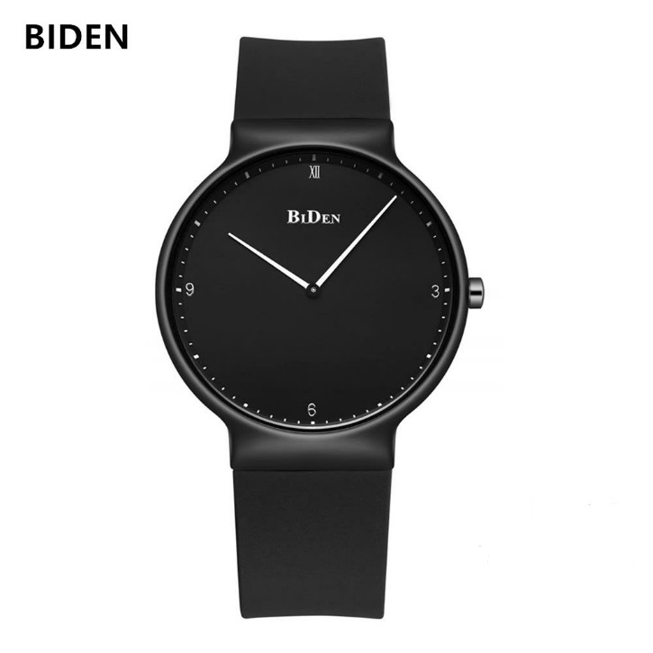 Jam Tangan BIDEN pria wanita Simple Rubber Band Watch