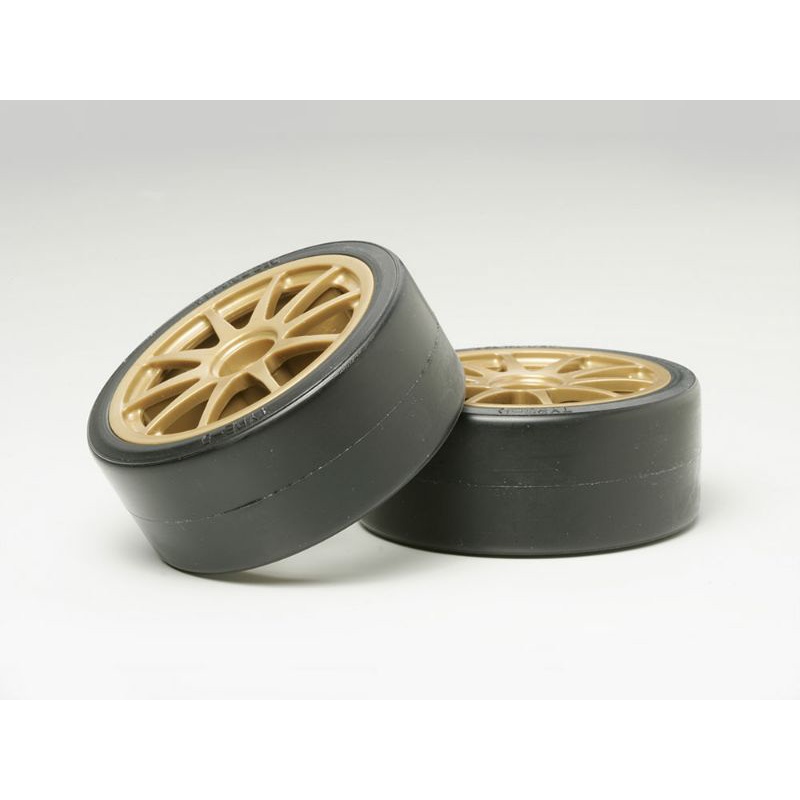 51219 Tamiya RC Spare Parts SP.1219 Drift Tire Type D & Wheel
