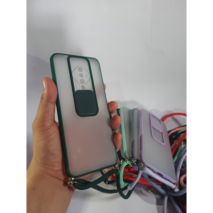 VIVO V20 SE/Y30/Y50/Y51 Case Dove Candy Tutup Lensa Kamera Dengan Tali Panjang