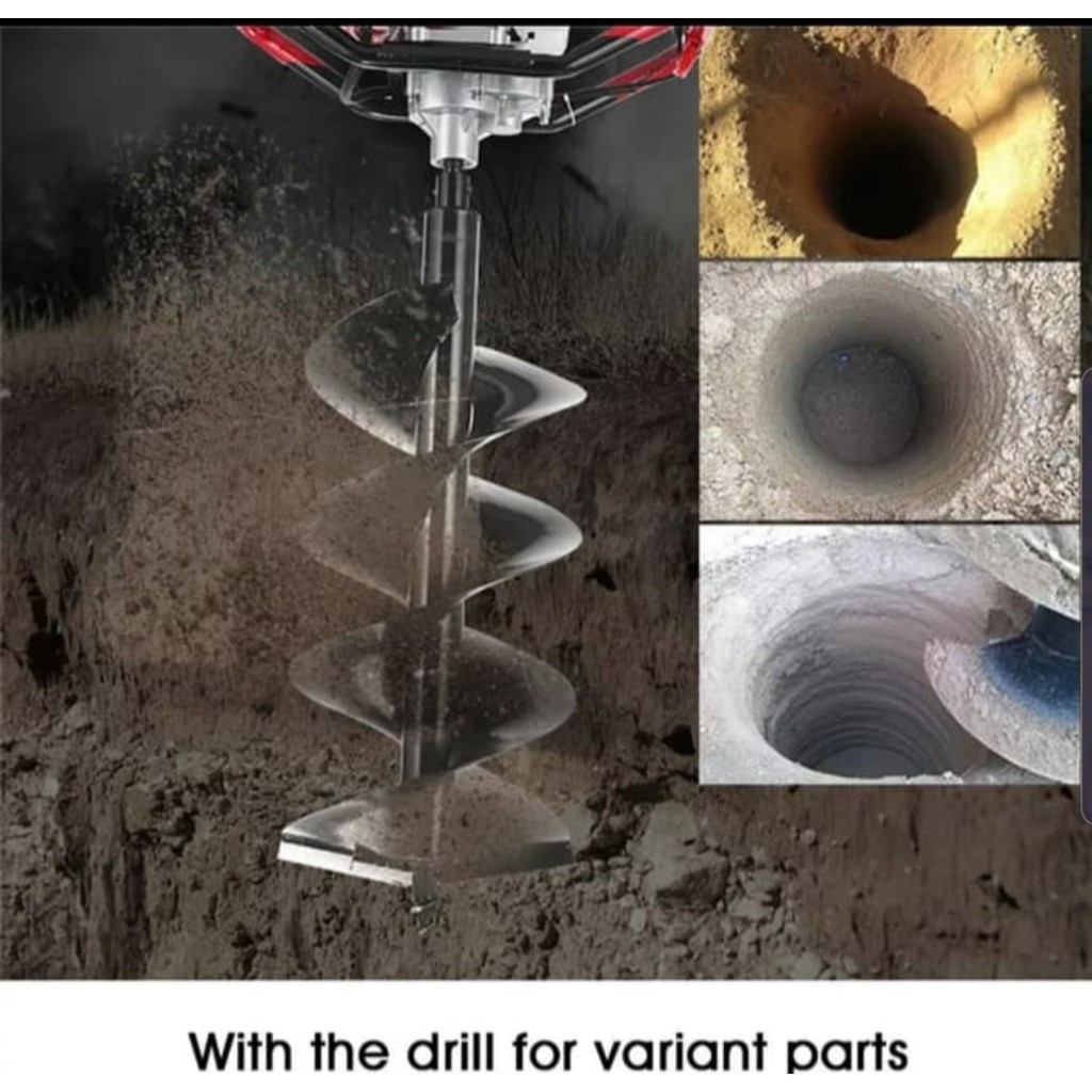 Mesin Bor Tanah Earth Auger Pro Japan Standard Quality Best Seller No.1