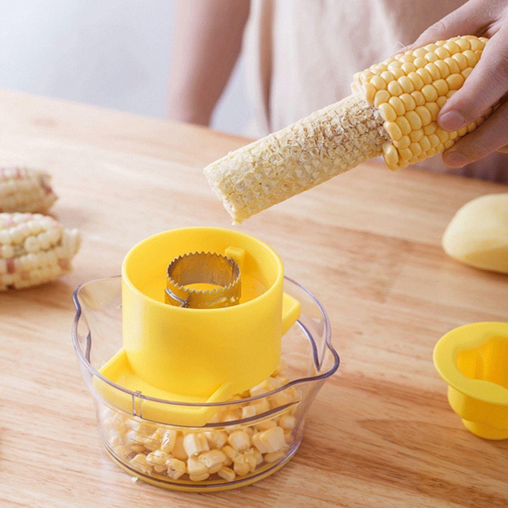 [Elegan] Pemipil Jagung Masak Rumah Remover Cutter Shaver Alat Pengupas Corns Stripper