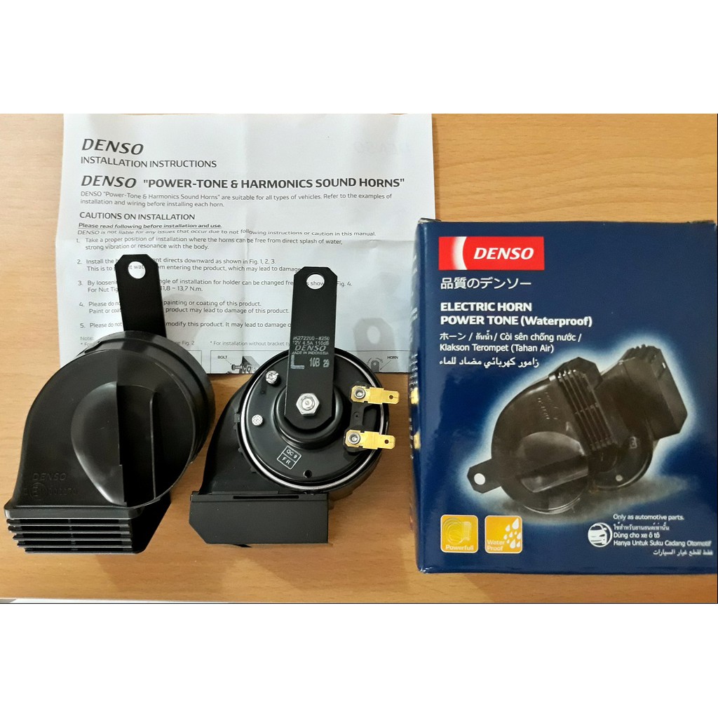 DENSO KLAKSON KEONG (ANTI AIR) - SEPEDA MOTOR &amp; MOBIL