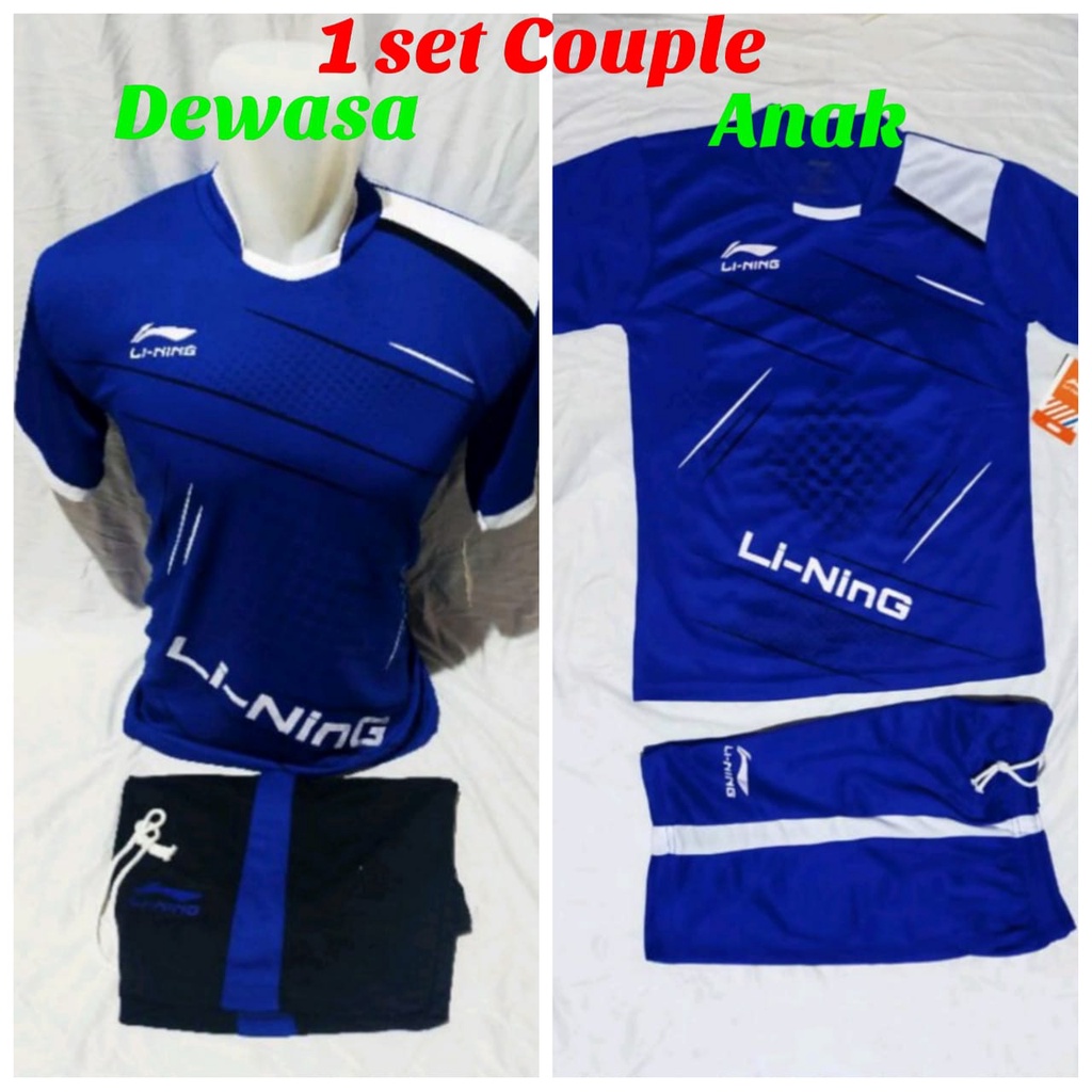 Baju couplean olahraga baju badminton baju bulutangkis baju volly baju olahraga motif terbaru