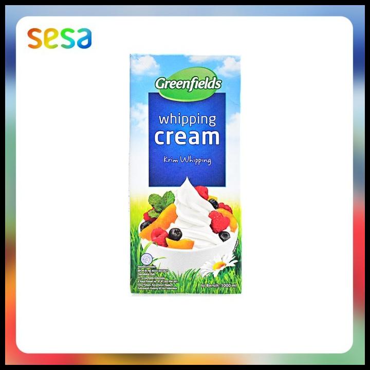 

Greenfields Whipping Cream 1 Liter