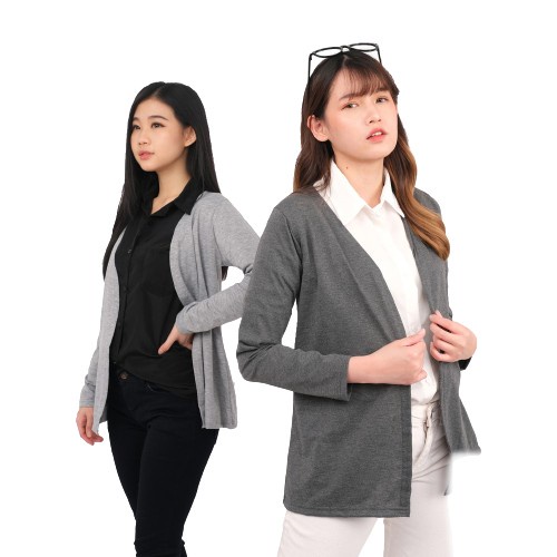 Hi Girl's  CARDIGAN WANITA BELLE FASHION BAJU CARDIGAN L X XXL JUMBO  High Quality