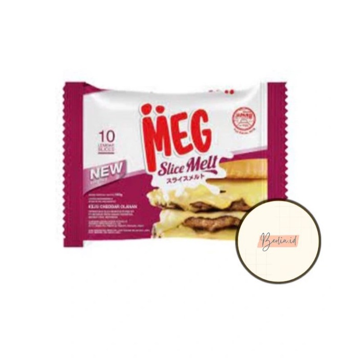 

MEG Cheese Cheddar Slice Melt 10's; Keju Cheddar Singles
