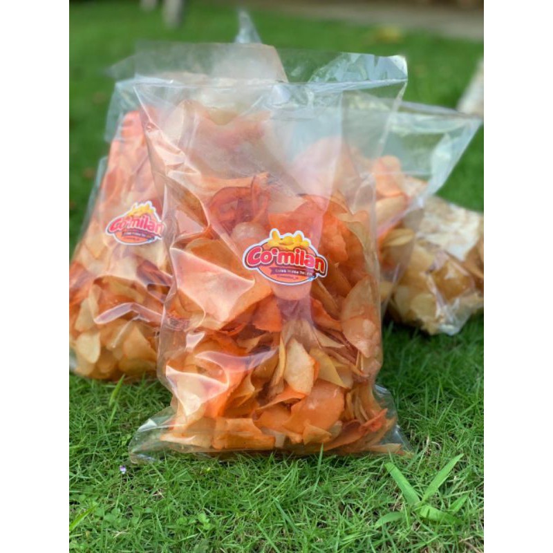 

Keripik Singkong "COeMILAN" Sweety Spicy Balado Flavors 300 Gram