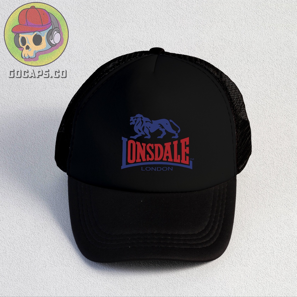 Lonsdale | Trucker Hat | Topi Pria | Trucker | Baseball | Brand | Topi Jaring | Gocaps