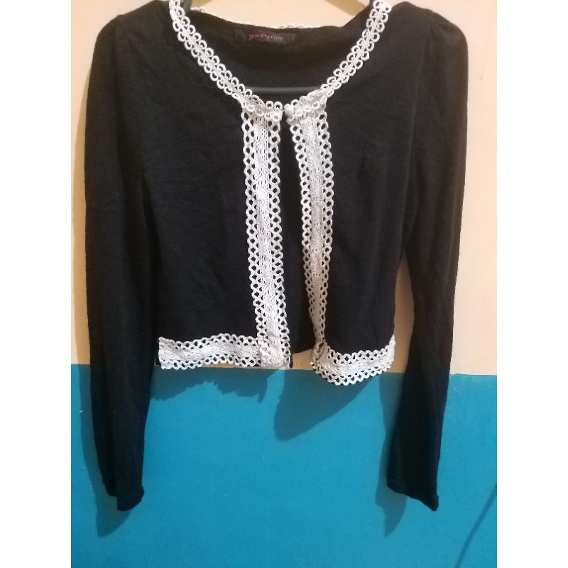 preloved cardigan crop
