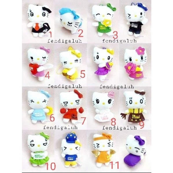 Hello Kitty Messenger Segel Original/ Boneka Hello Kitty