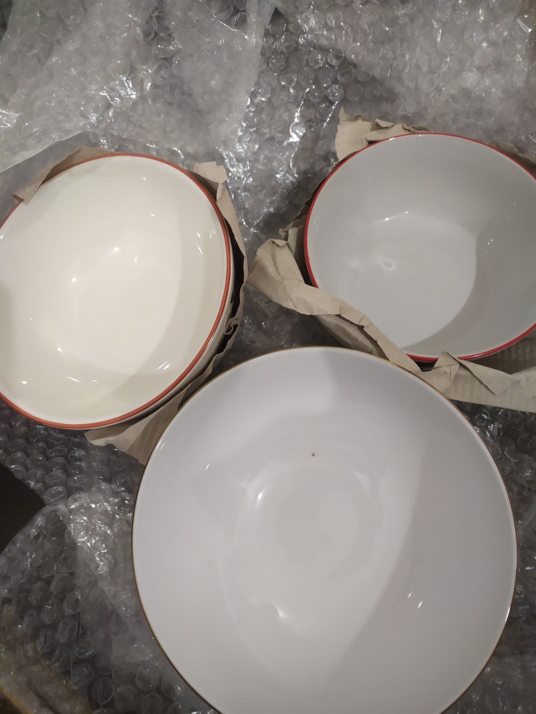 Mangkok Ramen List Emas / Ukuran 16cm / Mangkuk Mie