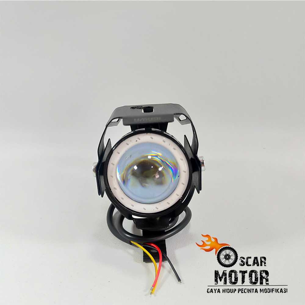 LAMPU TEMBAK U7 MINI LED LENSA TRANSFORMER SINAR PROJIE SOROT PROJECTOR HID STROBO FLASH IGAWA 2941 motor