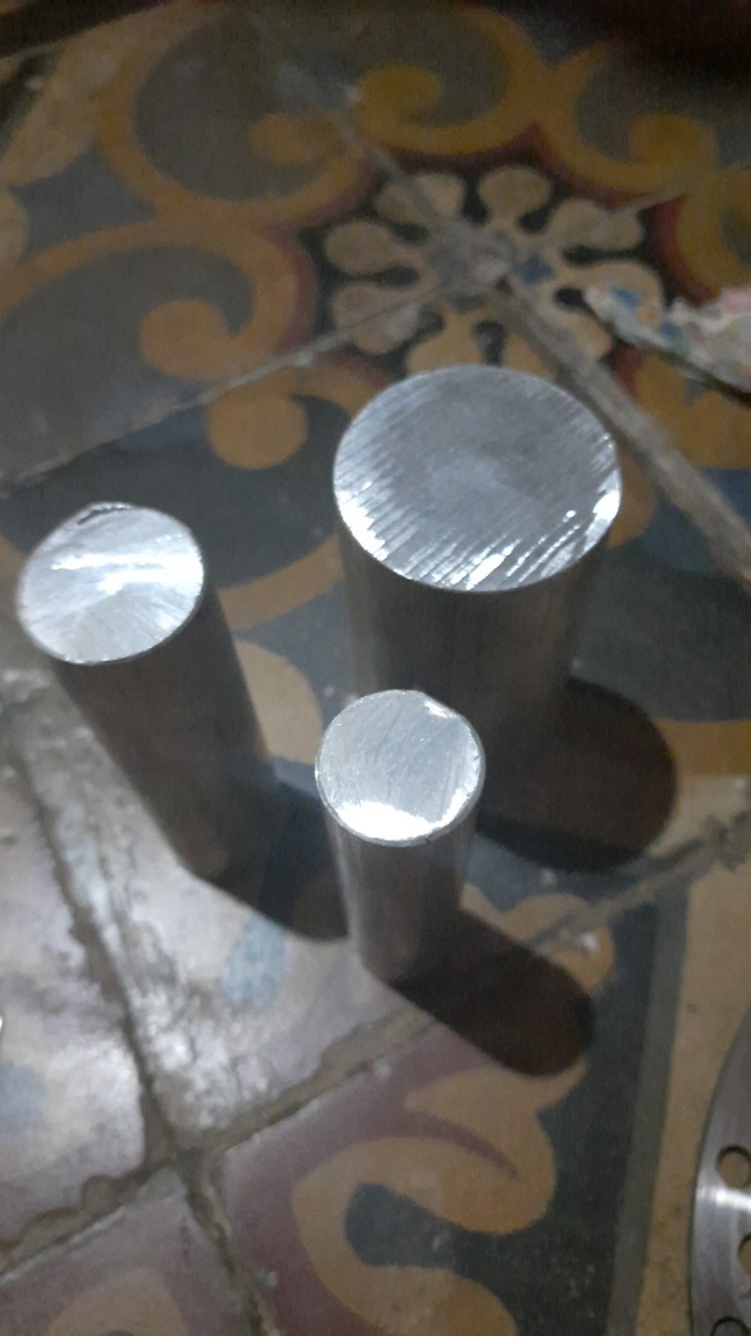 As Aluminium Dia. 2 Inch ( 50.8 Mm ) Alumunium Round Bar Assental T6061 Type 6061 Bukan Dural Pejal