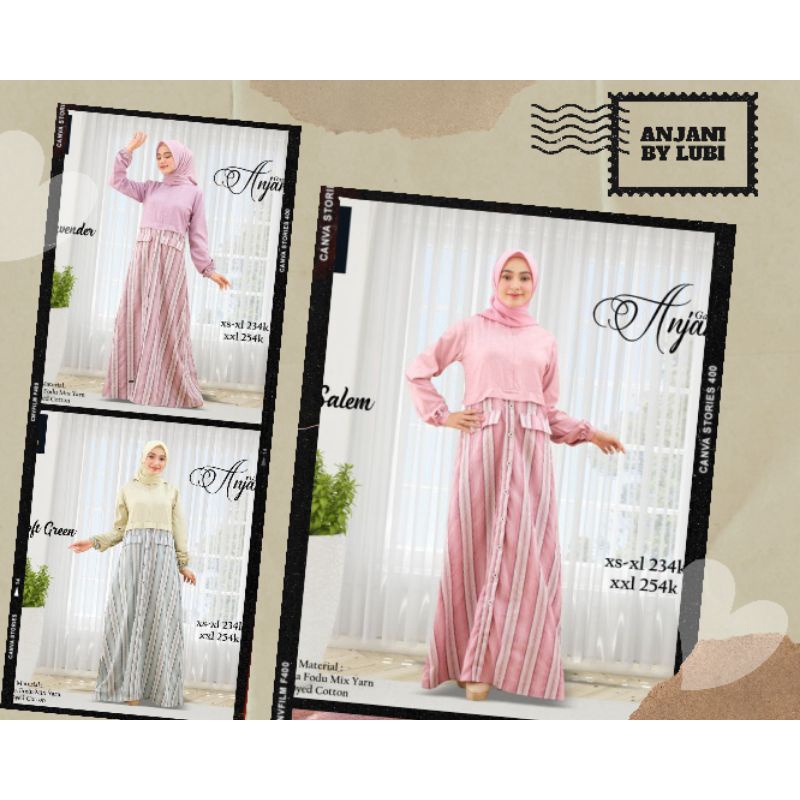 GAMIS PROMO BUSUI ANJANI BY LUBI