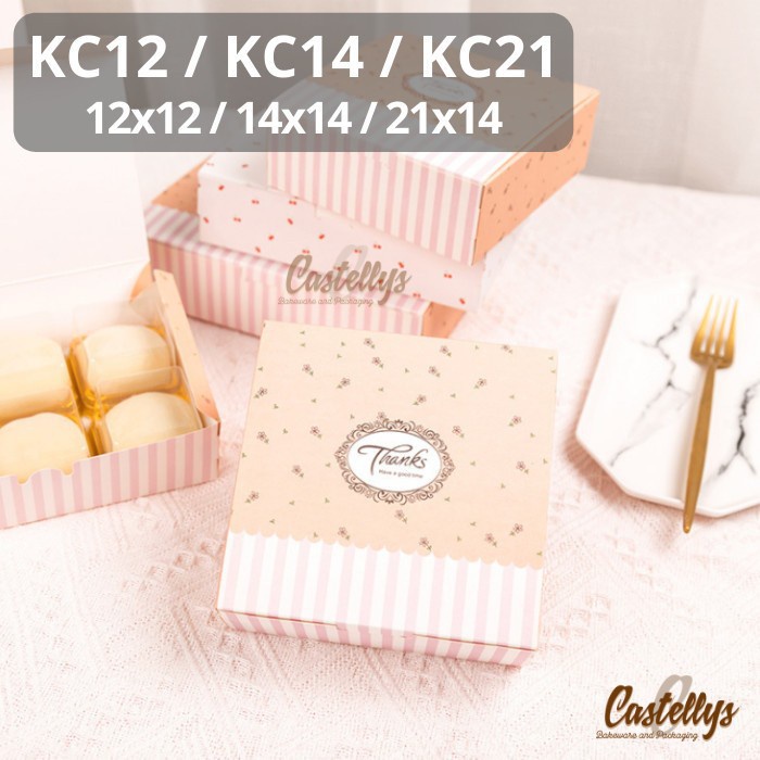 

10 pcs KC12-24 Kotak Box KC12 KC14 KC21 Kue Kering Mooncake Pia Cookies