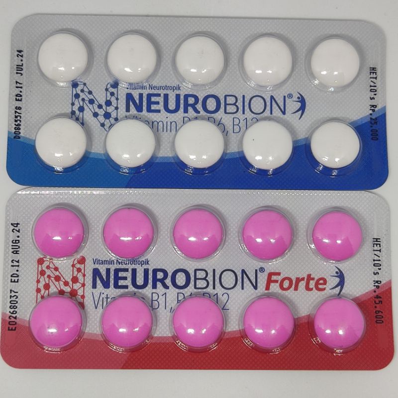 Jual Neurobion Forte Strip 10 Tablet | Shopee Indonesia