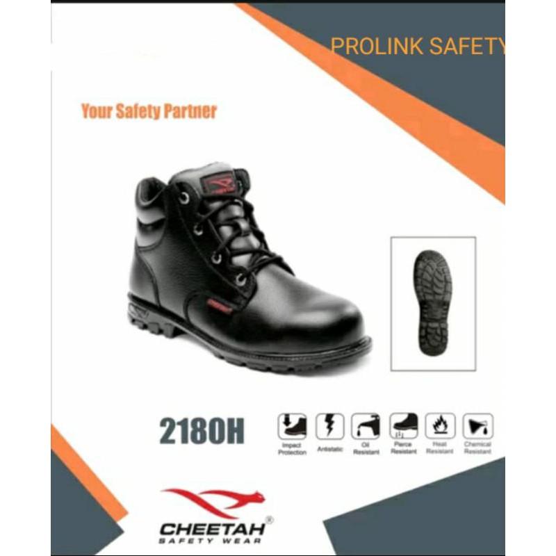 SEPATU SAFETY CHEETAH 2180H ORIGINAL BARU