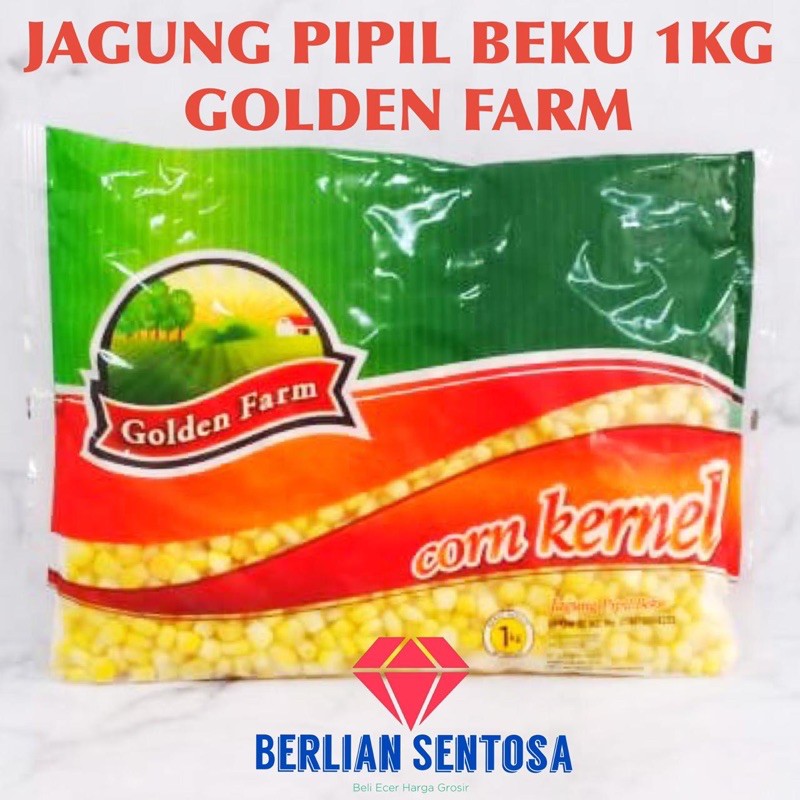

Goldenfarm Corn kernel 1kg jagung pipil