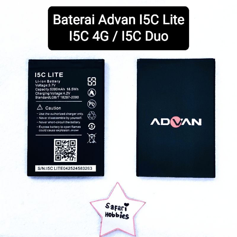 Baterai Advan i5C Lite / i5C 4G / i5C Duo