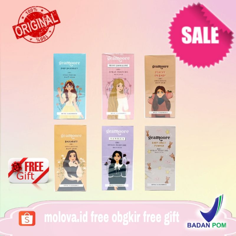 BPOM) GEAMOORE Spray Perfume 30ml - Parfum Geamore Spray / Parfum Geamoore Spray
