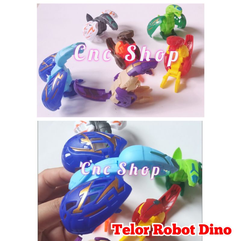 Mainan Telur Robot Deformasi Telur Dino Lucu Murah