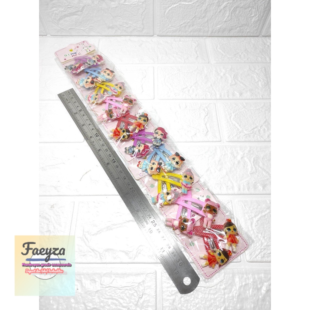 1 kard (20pcs jepit) model lol tip top