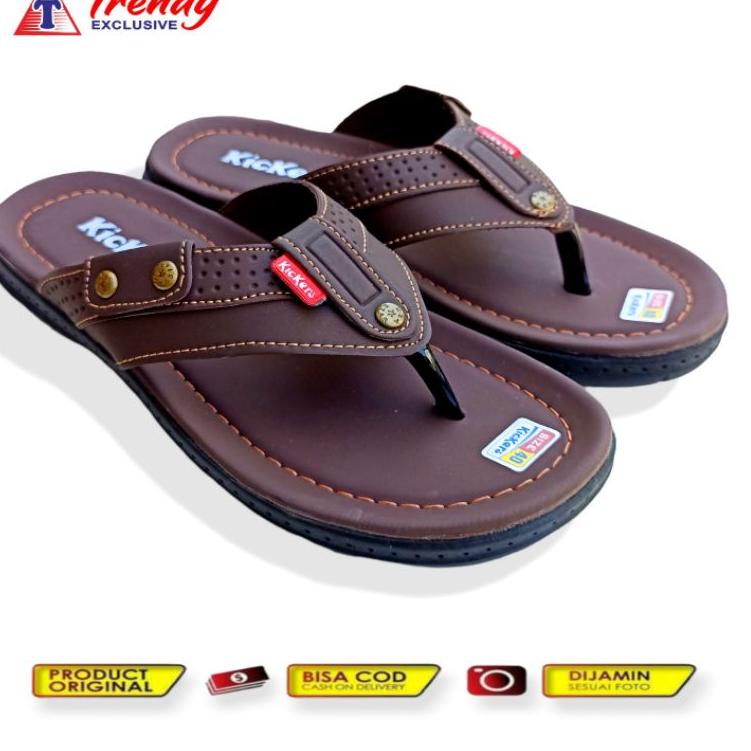 Langsung Beliii.. sandal pria premium / sandal cowok kekinian / sandal pria dewasa / sandal japit pr