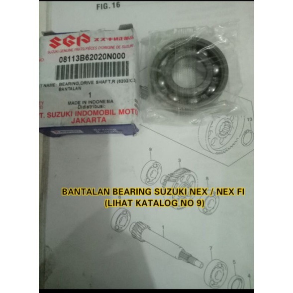 LAKER GERBOX GEARBOX GARDAN SUZUKI NEX  NEX FI LETS FI  ORI SGP